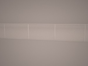 chain link fence Modelo 3D