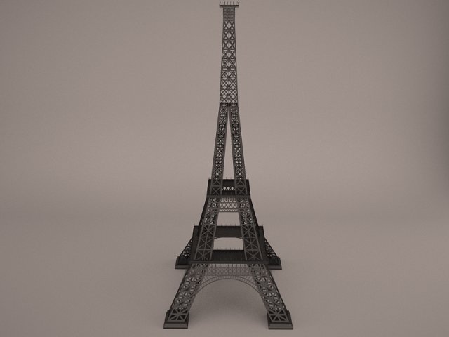 Eiffel tower Modello 3D .c4d .max .obj .3ds .fbx .stl .blend 