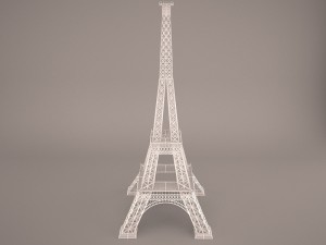 Eiffel tower Modello 3D