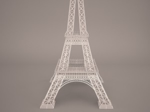Eiffel tower Modello 3D