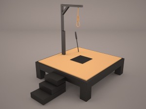 Gallows Modello 3D