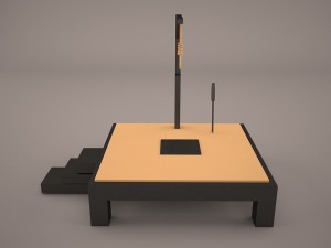 Gallows Modello 3D