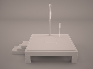 Gallows Modello 3D