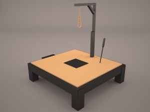 Gallows Modello 3D