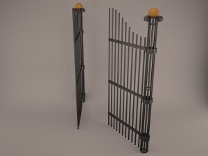 Gate 3D Модель