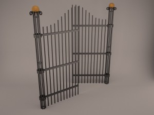 Gate 3D Модель