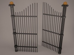 Gate 3D Модель