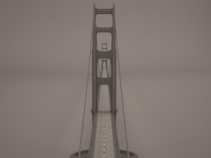 Golden gate bridge Modelo 3D