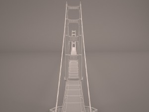 Golden gate bridge Modelo 3D