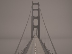 Golden gate bridge Modelo 3D