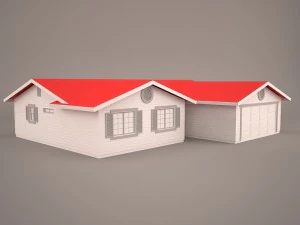 Современный дом 2 3D Модель