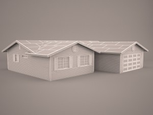 Modern house 2 3Dモデル