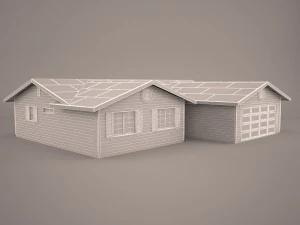Modern house 2 3D Model