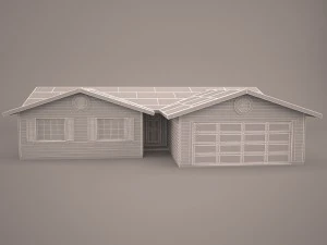 Modern house 2 3D Model