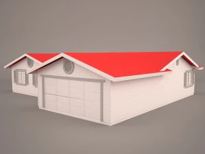 Modern house 2 3D Model