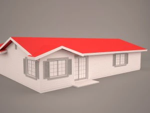 Modern house 2 3D Model