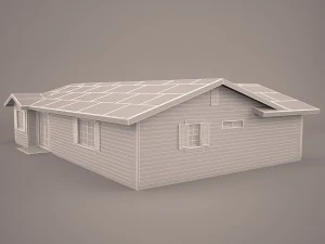 Modern house 2 3D Model