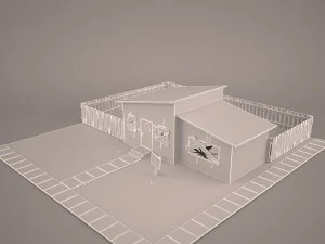 warehouse 3D Model