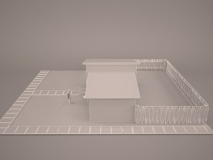 warehouse 3D 模型