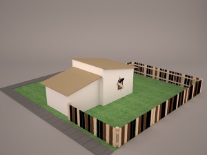 warehouse 3D 模型