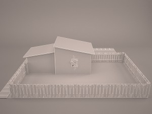 warehouse 3D 模型