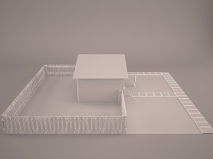 warehouse 3D 模型
