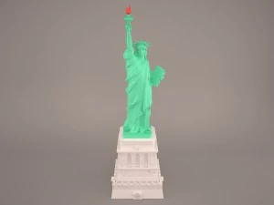 Estátua da liberdade Modelo 3D