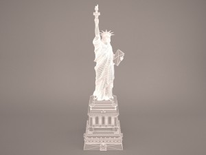 Statue of liberty 3D Model
