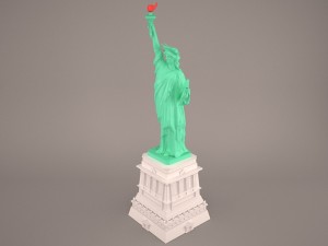 Statue of liberty 3D Model