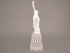 Statue of liberty 3D Model