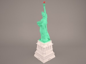 Statue of liberty 3D Model
