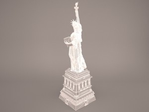 Statue of liberty 3D Model