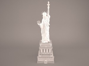 Statue of liberty 3D Model
