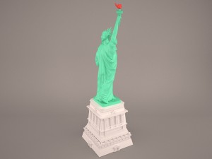 Statue of liberty 3D Model