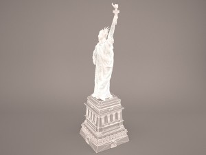Statue of liberty 3D Model
