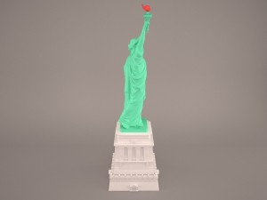 Statue of liberty 3D Model
