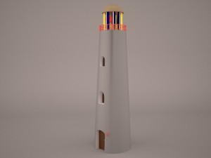 Lighthouse 1 3D 모델