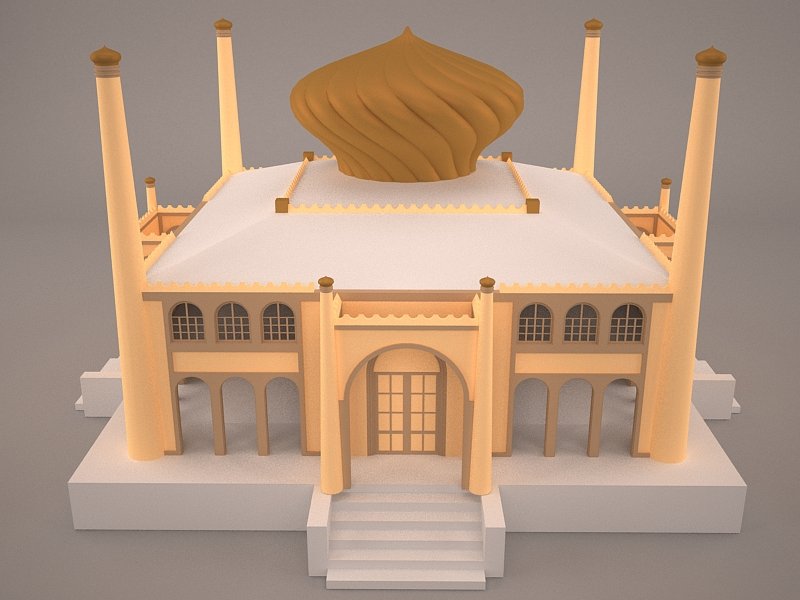 3d модели дворцов