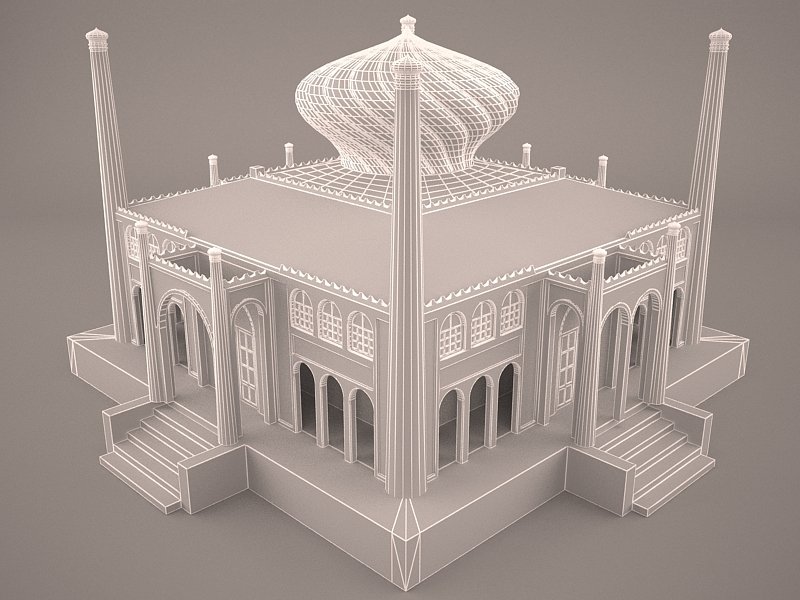 3d модели дворцов