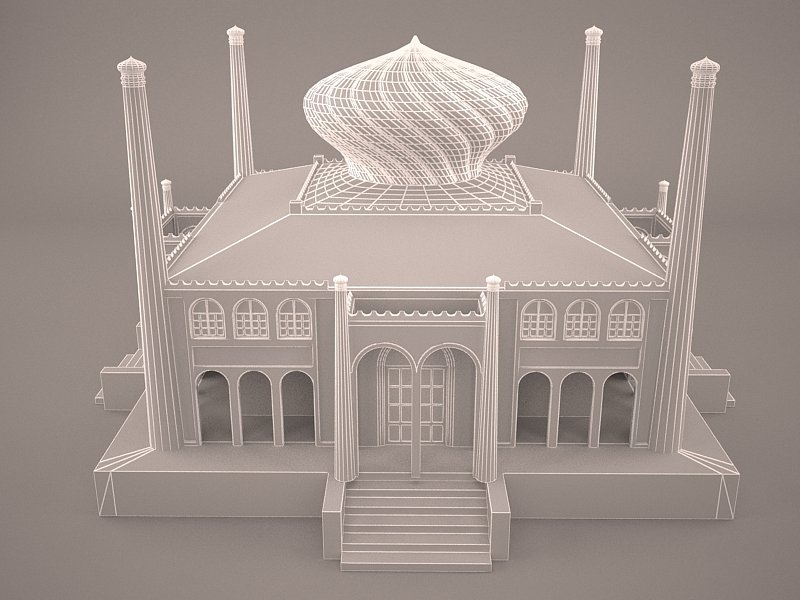 3d модели дворцов