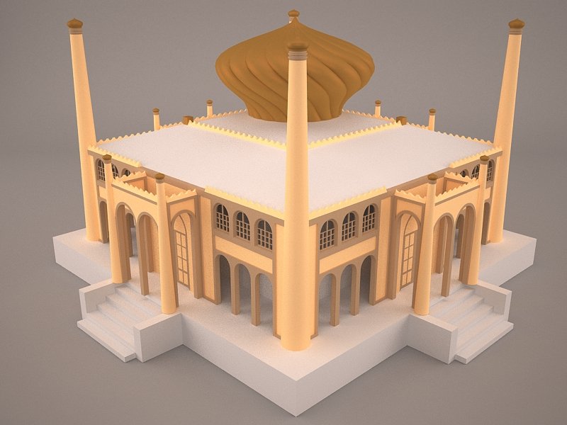 3d модели дворцов