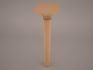 Column 3D 모델