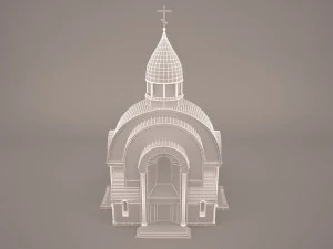Russian church 3D Model