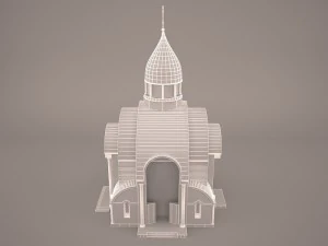 Russian church 3D Model