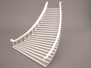 Stairs 3D मॉडल
