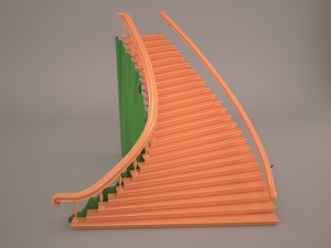 Stairs 3D मॉडल
