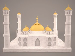 Taj Mahal 3D Model