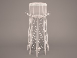 Water tower 1 3D Model