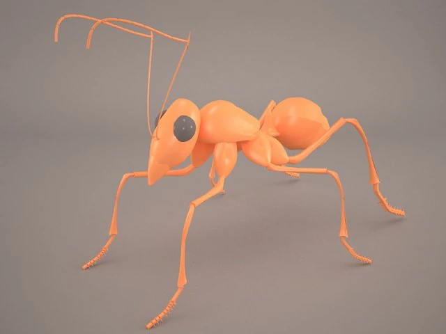 Formica Modello 3D .c4d .max .obj .3ds .fbx .stl .blend 