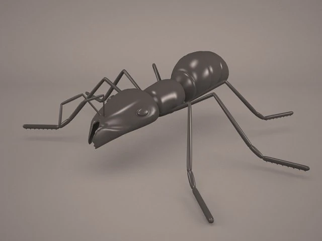 Ant animal 1 3D Model .c4d .max .obj .3ds .fbx .stl .blend